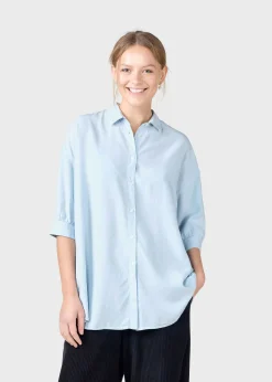 Klitmoller Collective Hemden-Oline shirt - Light blue Skyblue