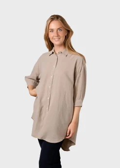 Klitmoller Collective Hemden-Oline shirt - Sand Skyblue