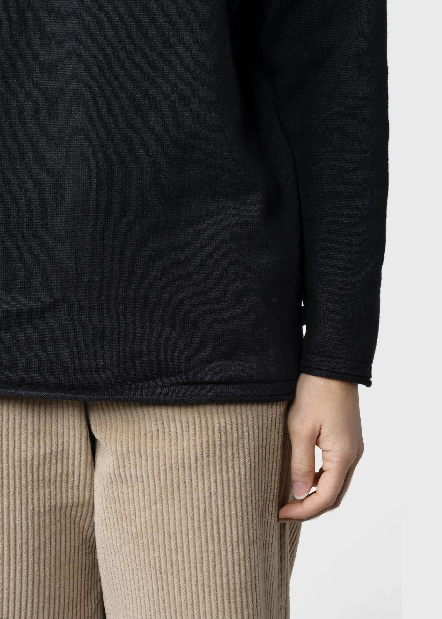Klitmoller Collective Bio-Baumwolle-Patricia knit - Black Sand
