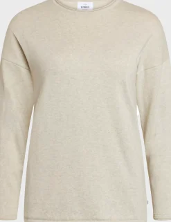 Klitmoller Collective Strick-Patricia knit - Cream melange Sand