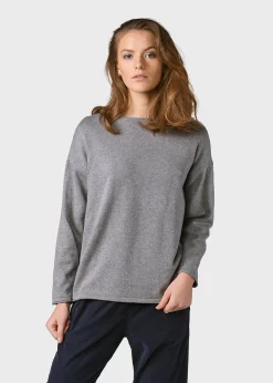 Klitmoller Collective Strick-Patricia knit - Light grey Sand