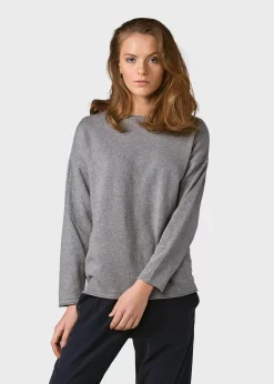 Klitmoller Collective Strick-Patricia knit - Light grey Sand