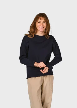 Klitmoller Collective Strick-Patricia knit - Navy Sand