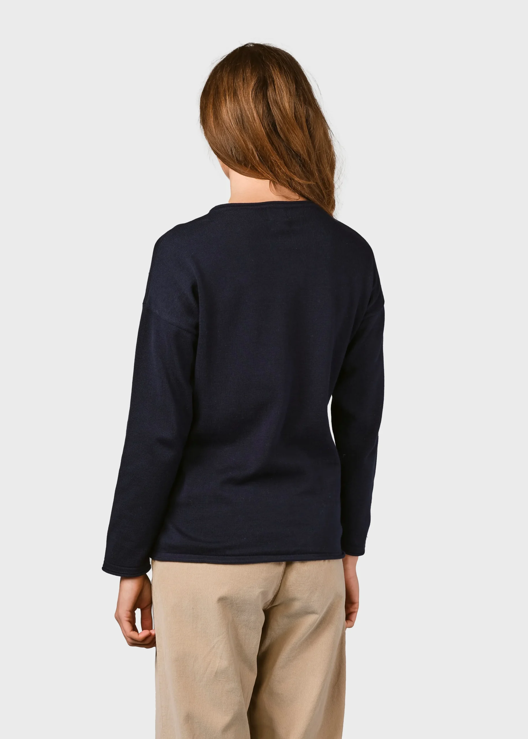 Klitmoller Collective Strick-Patricia knit - Navy Sand