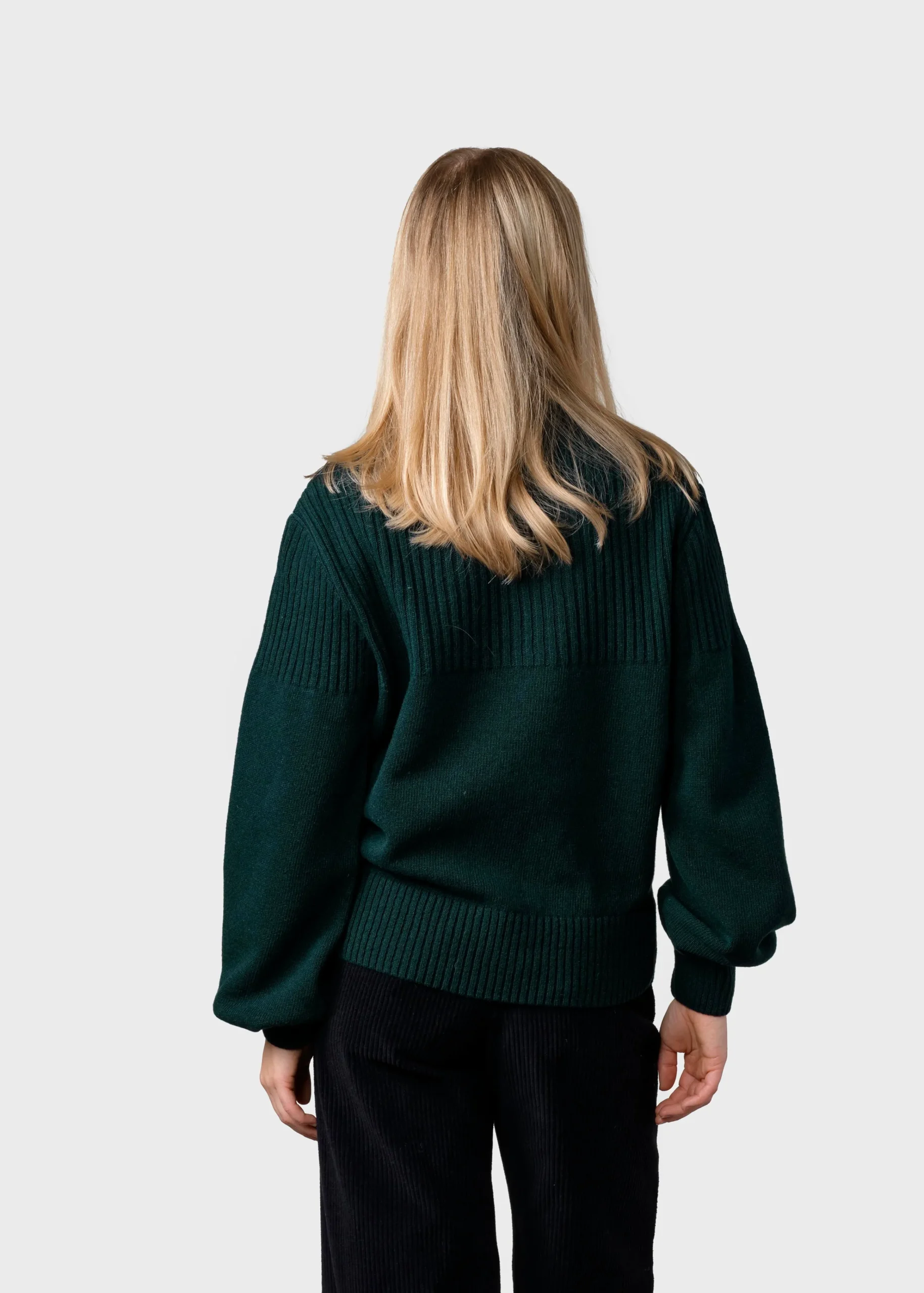 Klitmoller Collective Strick-Rachel knit - Moss Green MossGreen