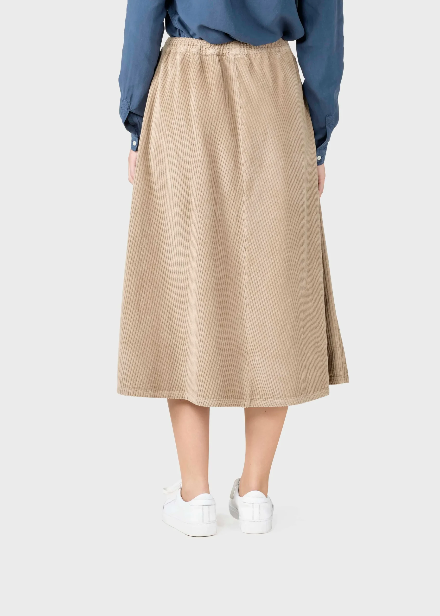 Klitmoller Collective Röcke-Ramona cord skirt - Sand Oak