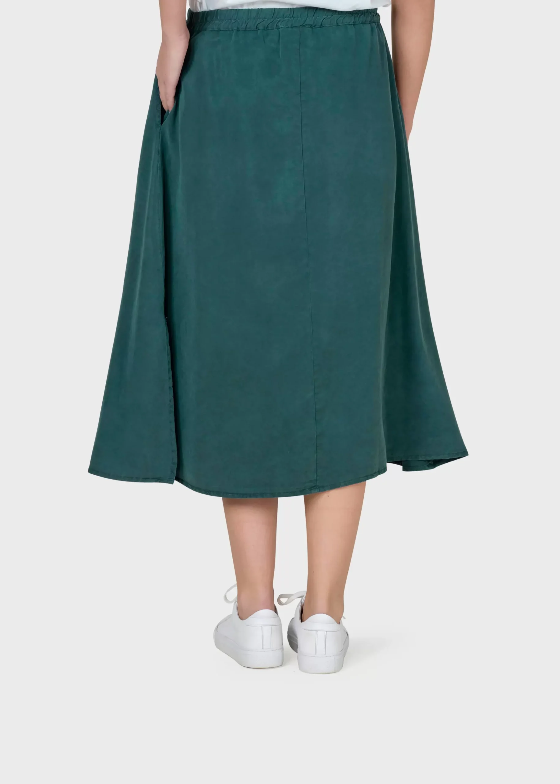 Klitmoller Collective Röcke-Ramona skirt - Moss Green Sand