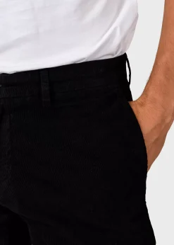 Klitmoller Collective Hosen-Ras corduroy chino - Black Sand