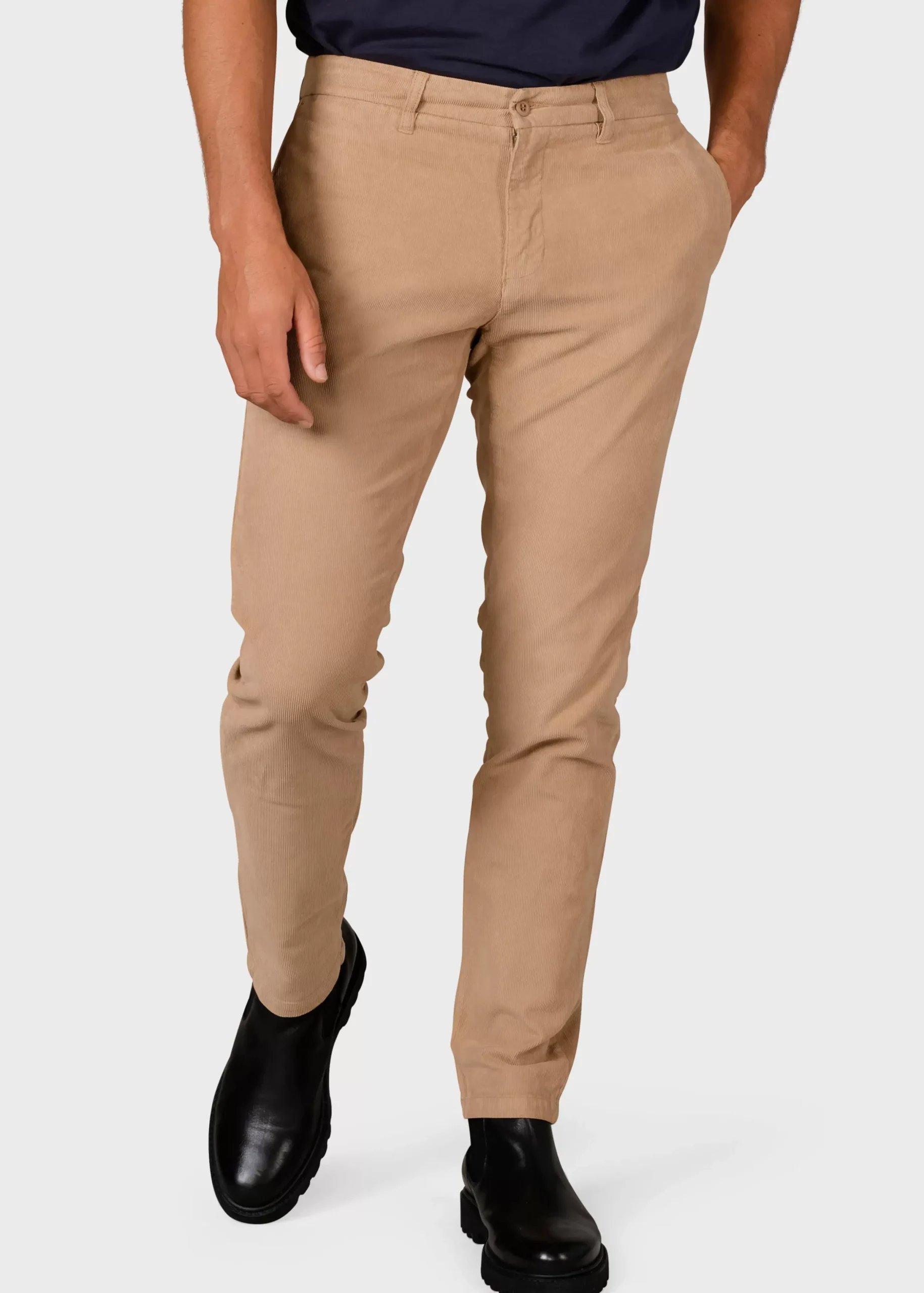 Klitmoller Collective Hosen-Ras corduroy chino - Sand