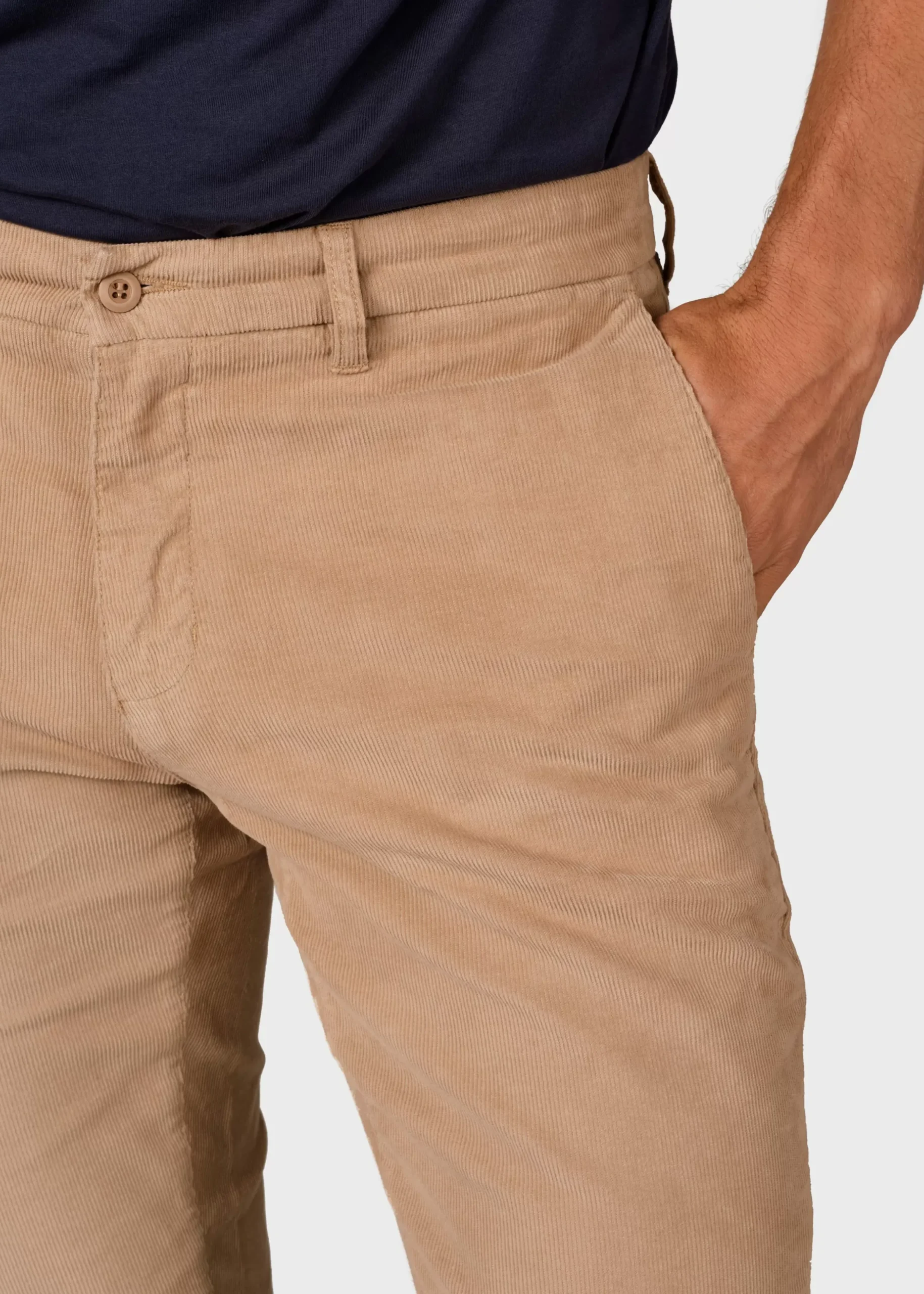 Klitmoller Collective Hosen-Ras corduroy chino - Sand
