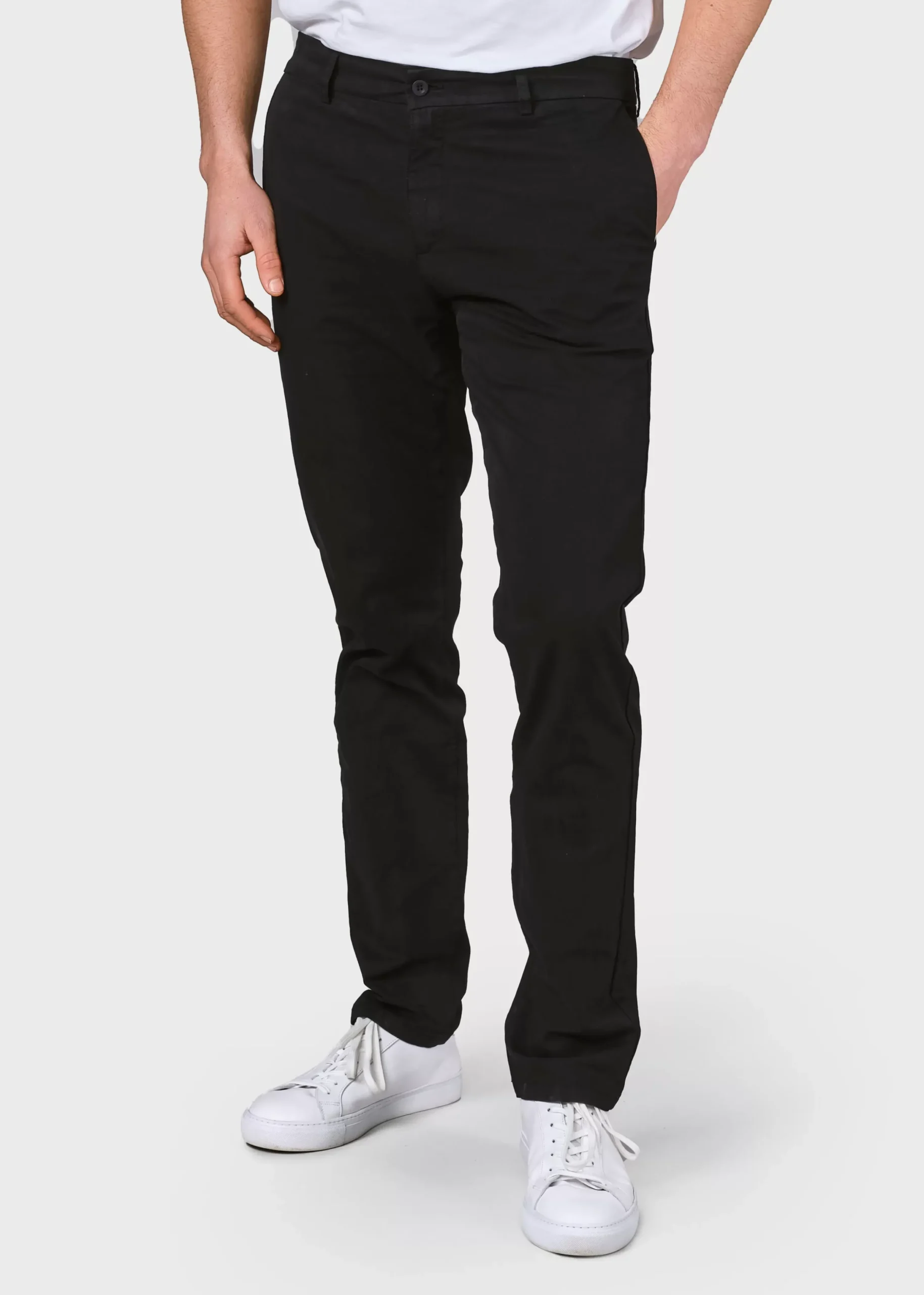 Klitmoller Collective Hosen-Ras twill chino - Black Navy