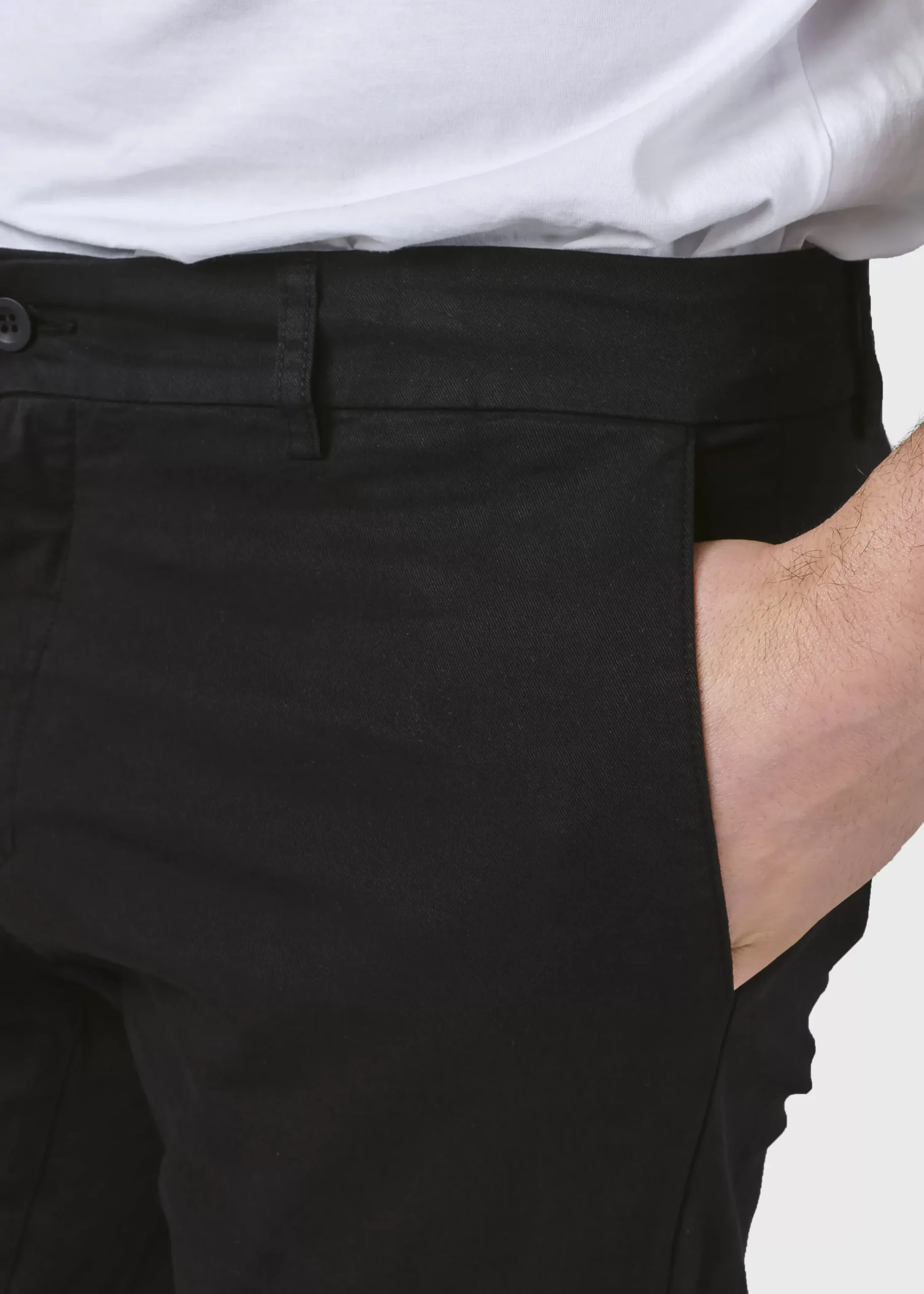 Klitmoller Collective Hosen-Ras twill chino - Black Navy