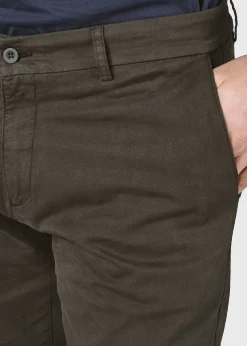 Klitmoller Collective Hosen-Ras twill chino - Olive Navy