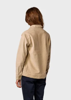 Klitmoller Collective Jacken-Rita corduroy jacket - Sand Navy