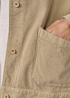 Klitmoller Collective Jacken-Rita corduroy jacket - Sand Navy