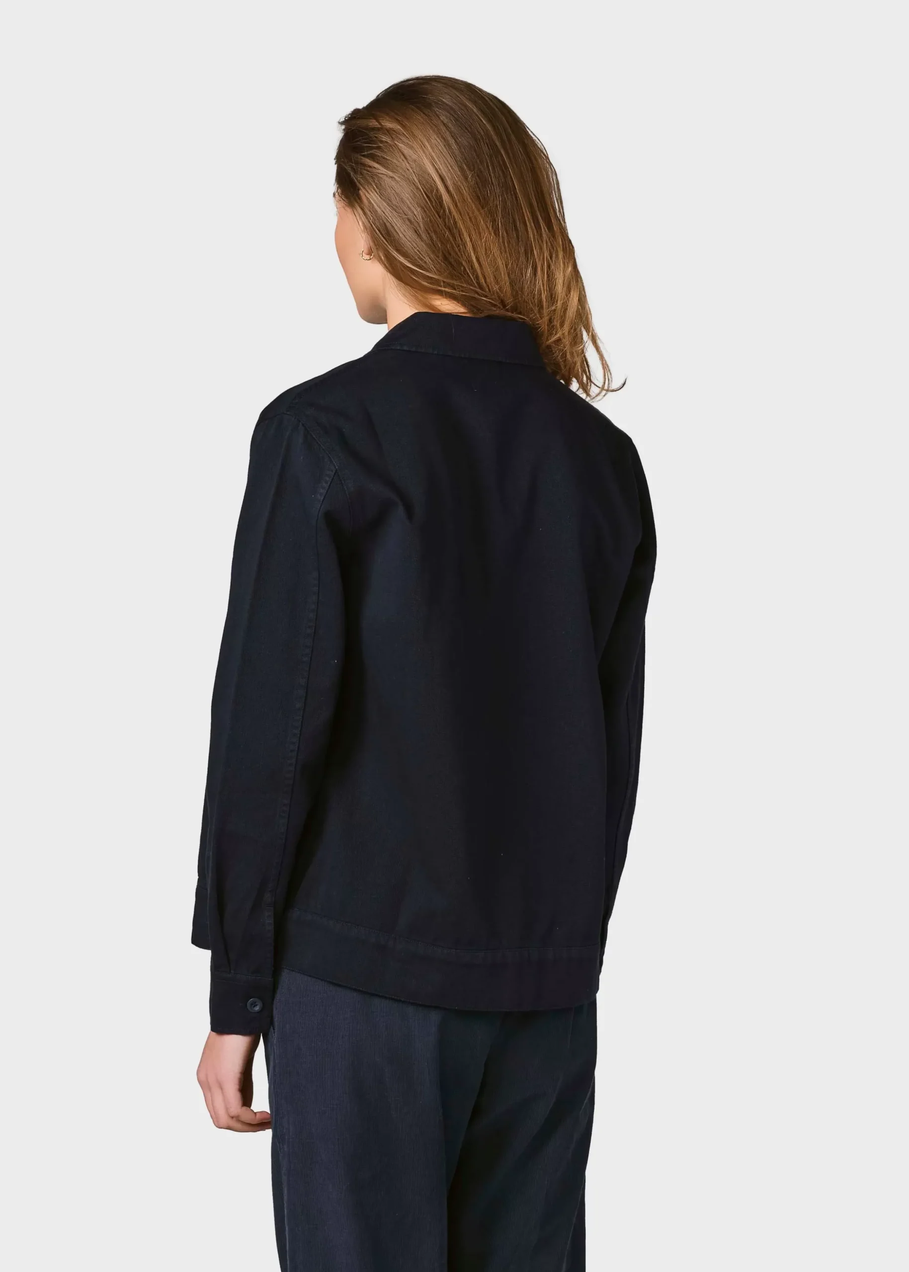 Klitmoller Collective Jacken-Rita twill jacket - Navy Sand