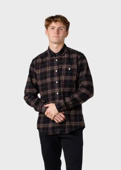 Klitmoller Collective Hemden-Rocco shirt - Brown check Browncheck