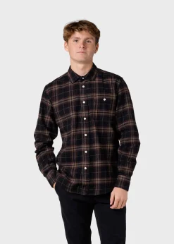 Klitmoller Collective Hemden-Rocco shirt - Brown check Browncheck