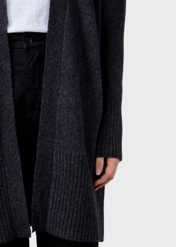 Klitmoller Collective Strick-Rosemarie knit cardigan - Anthracite Navy