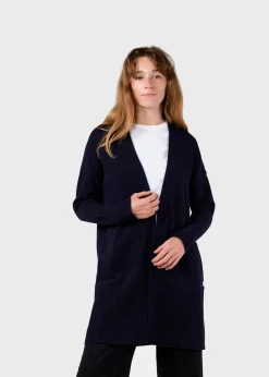 Klitmoller Collective Strick-Rosemarie knit cardigan - Navy