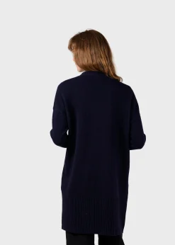 Klitmoller Collective Strick-Rosemarie knit cardigan - Navy
