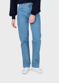 Klitmoller Collective Hosen-Rubi denim pant - Light blue stonewash Lightbluestonewash