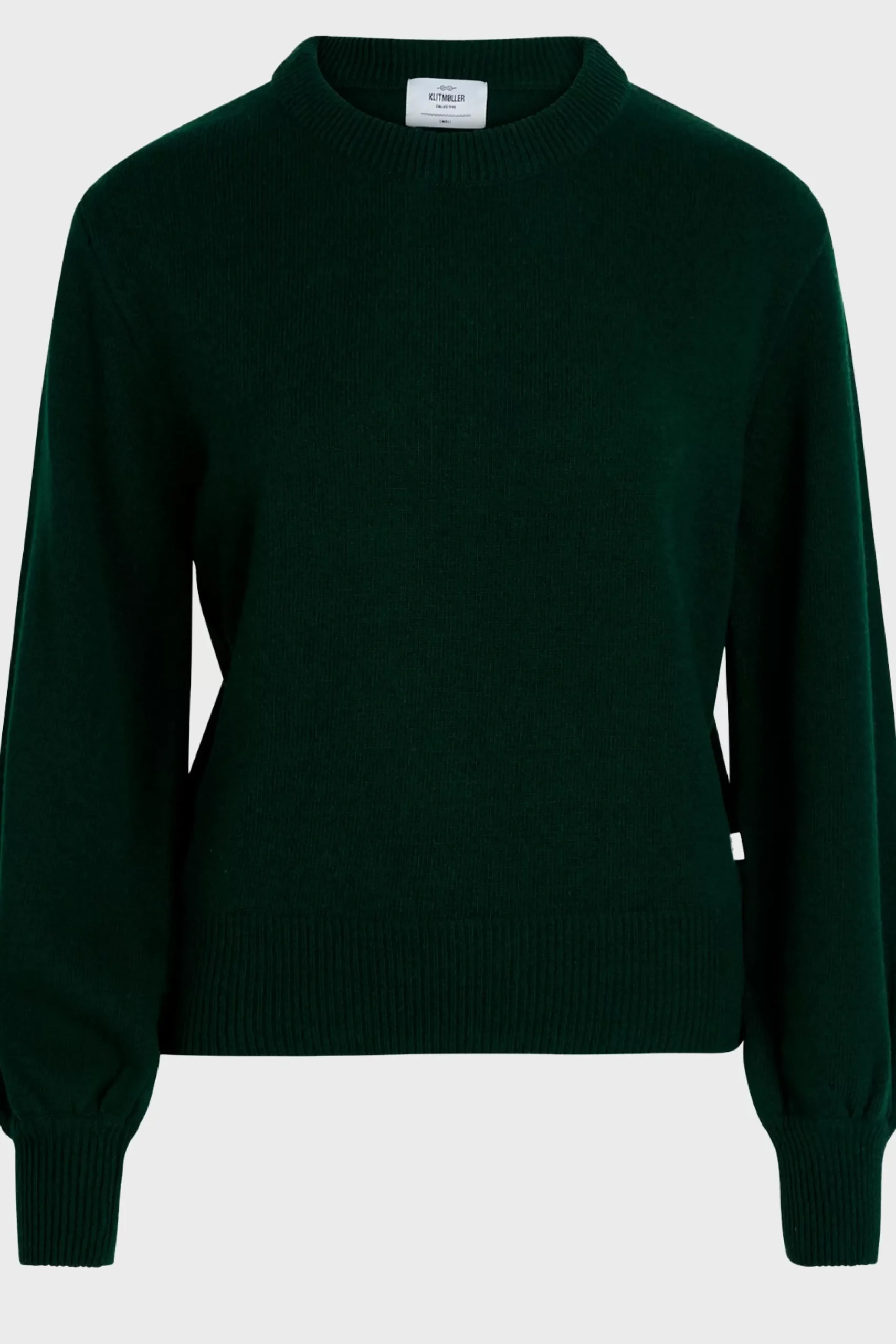 Klitmoller Collective Recycelte Wolle-Sabine knit - Moss Green MossGreen