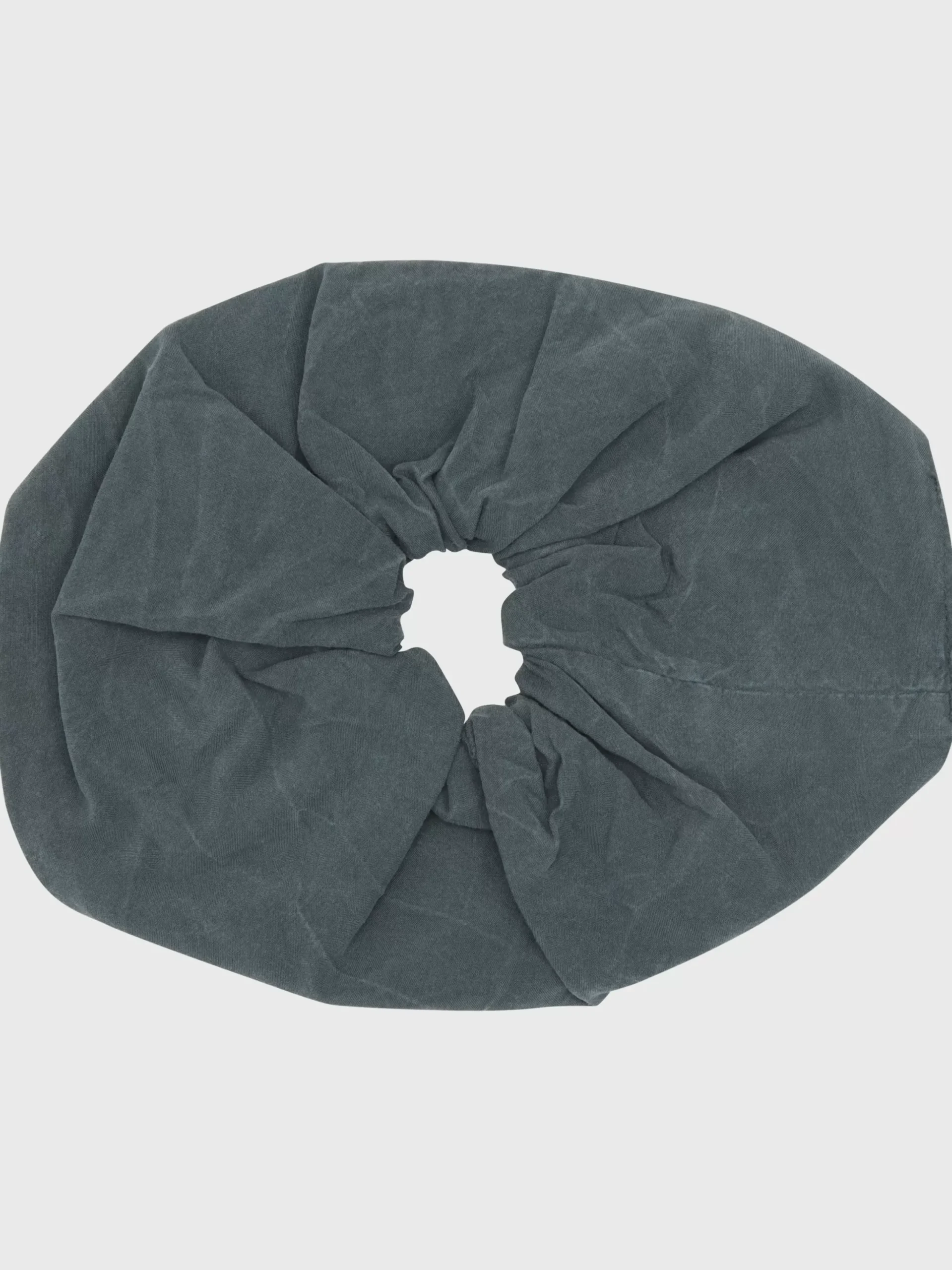 Klitmoller Collective Accessories-Scrunchie - Moss Green Pastelgrey