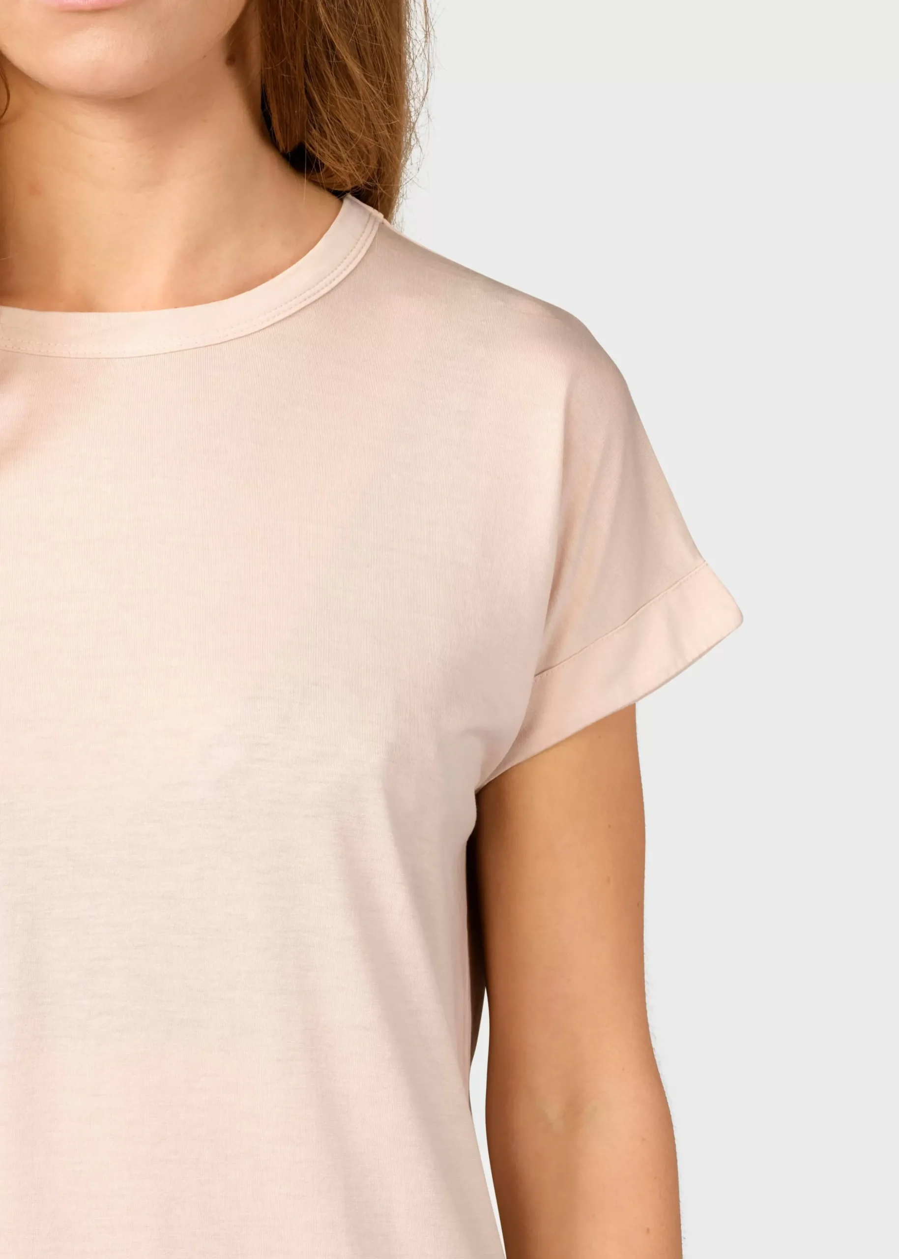 Klitmoller Collective T-shirts-Sigrid tee - Rose Navy