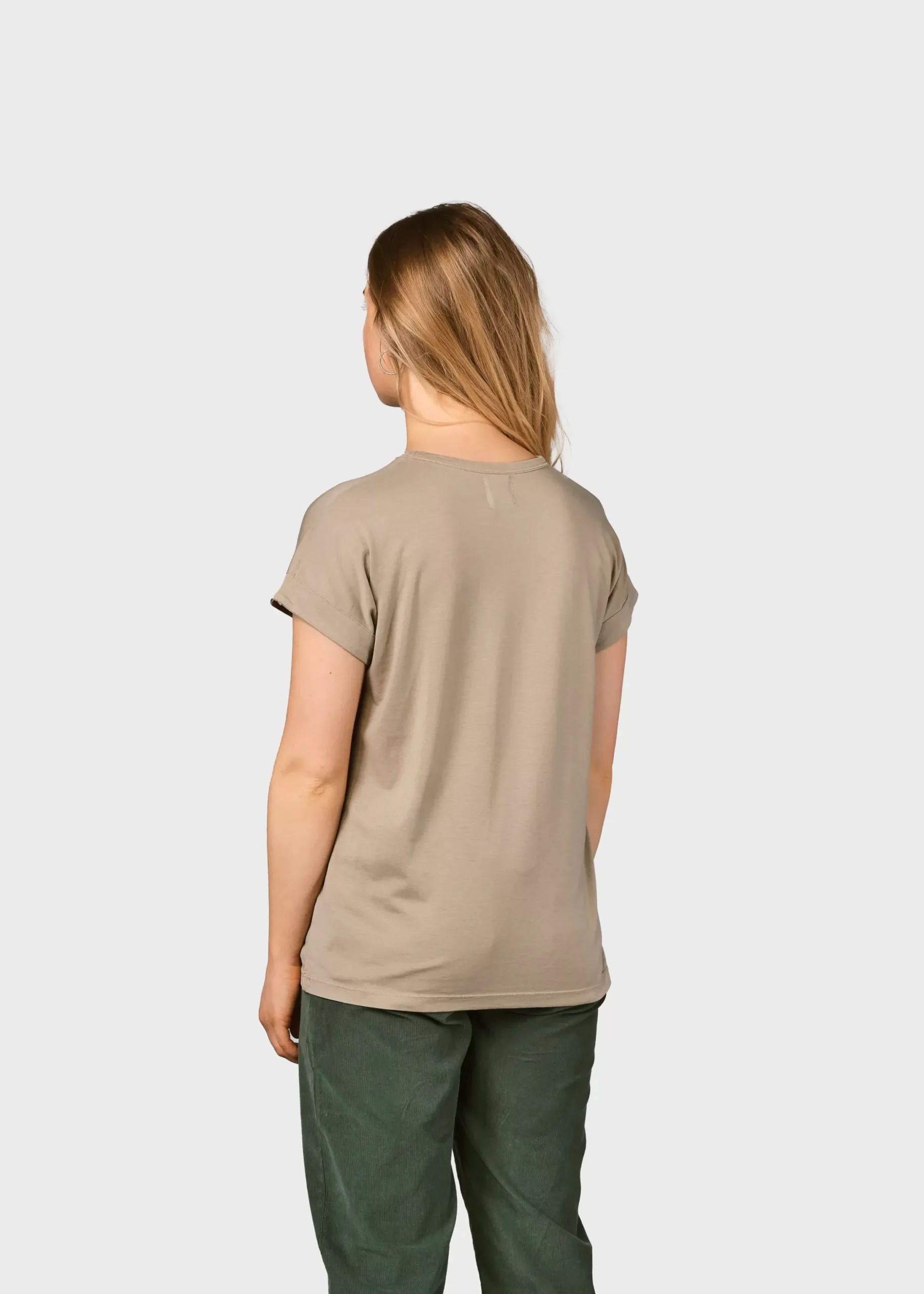 Klitmoller Collective T-shirts-Sigrid tee - Sand Ocean