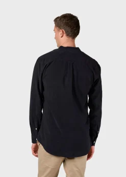Klitmoller Collective Hemden-Simon lyocell shirt - Black Olive