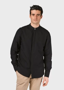 Klitmoller Collective Hemden-Simon shirt - Black White
