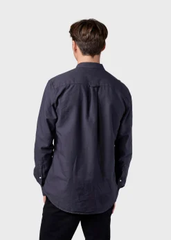 Klitmoller Collective Hemden-Simon shirt - Navy White