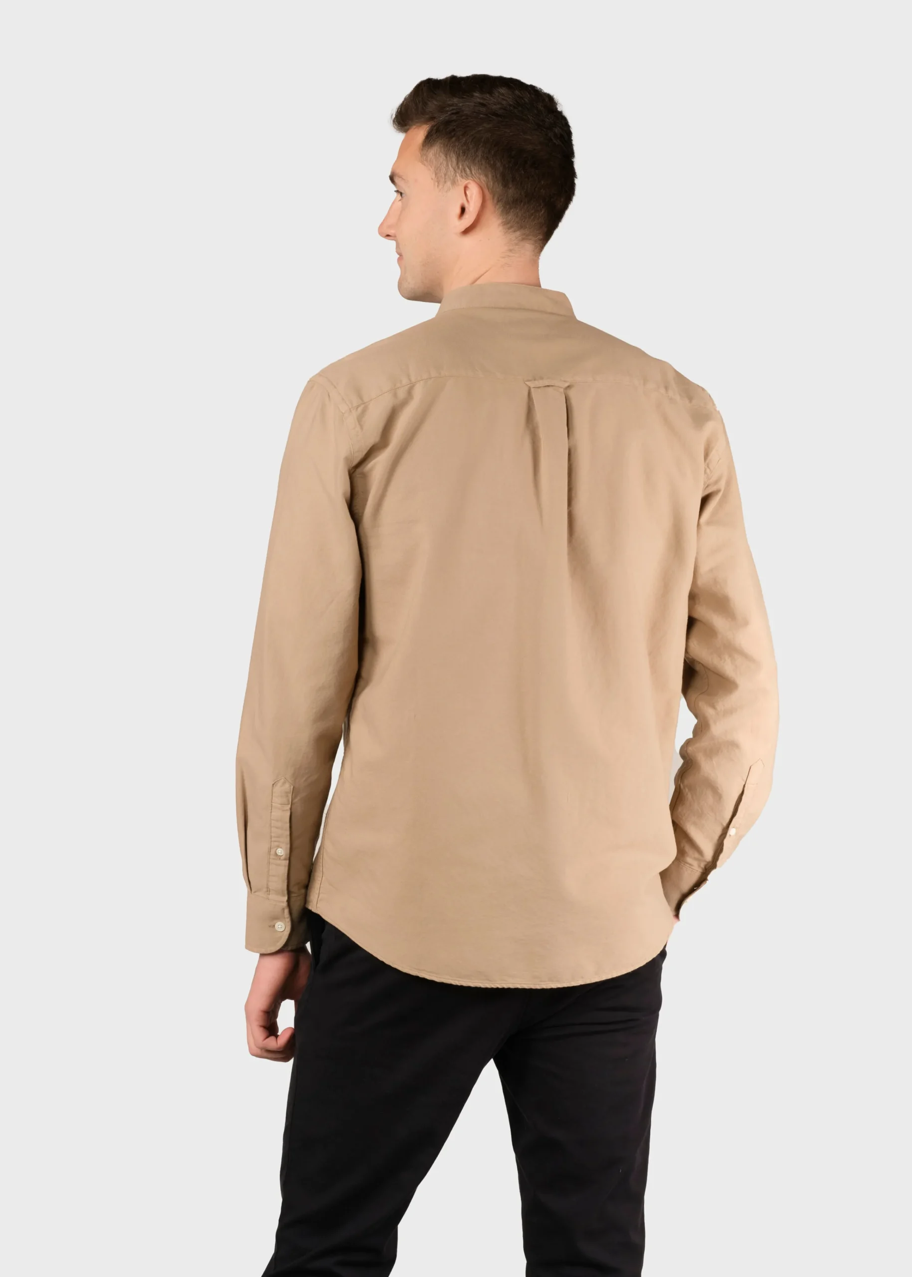 Klitmoller Collective Hemden-Simon shirt - Sand White