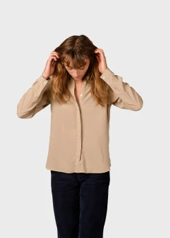 Klitmoller Collective Hemden-Simone shirt - Sand Pastelgrey