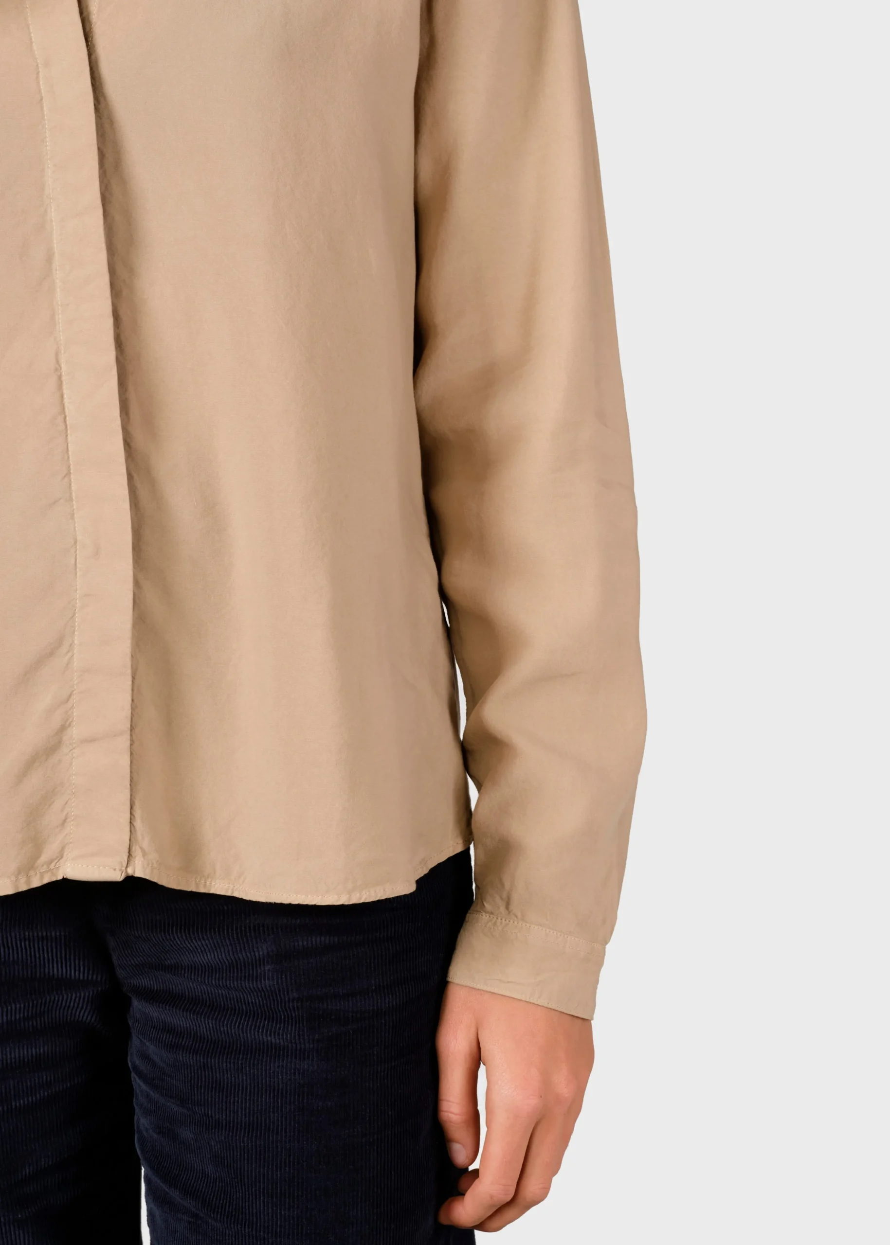 Klitmoller Collective Hemden-Simone shirt - Sand Pastelgrey