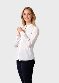Klitmoller Collective Hemden-Simone shirt - White