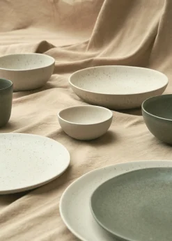 Klitmoller Collective Keramik-Small bowl - 10 cm - Light blue Concrete