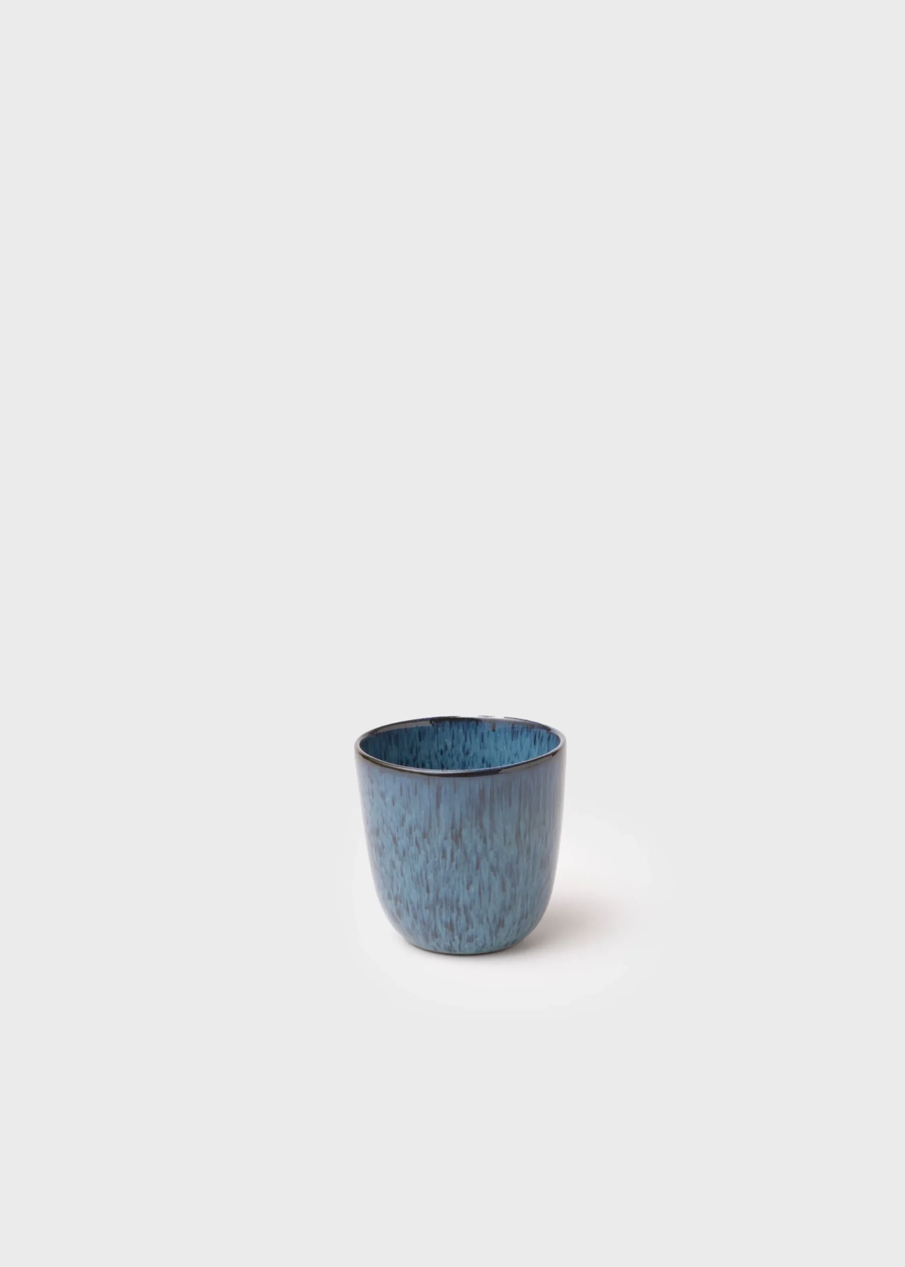 Klitmoller Collective Keramik-Small Coffee cup - 8 cm - Light blue Concrete