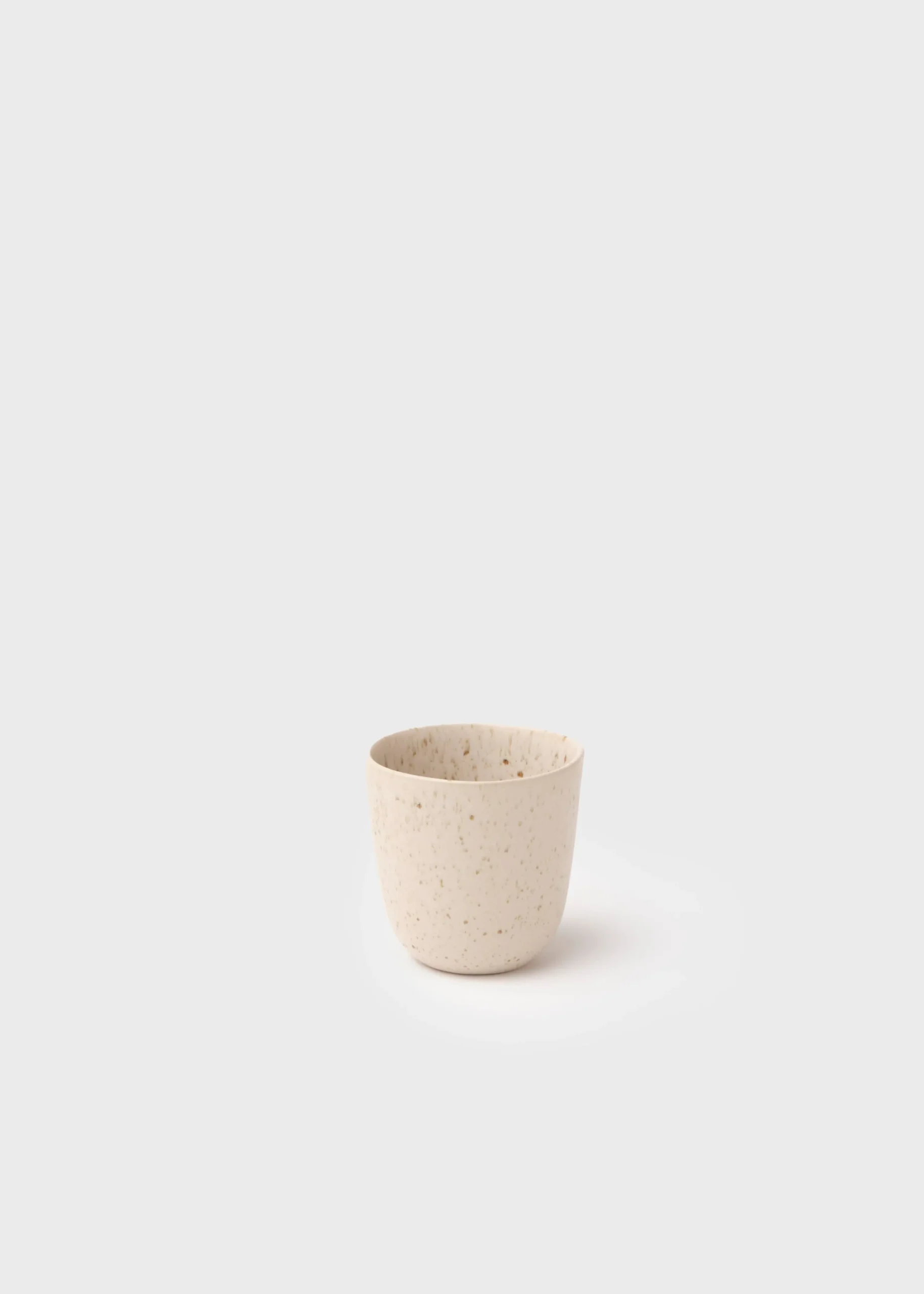 Klitmoller Collective Keramik-Small Coffee cup - 8 cm - Sand Concrete