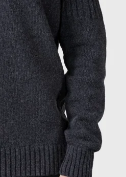 Klitmoller Collective Strick-Søren knit - Anthracite
