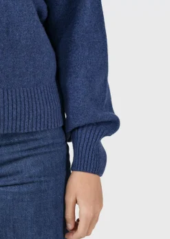 Klitmoller Collective Strick-Svale knit - Deep blue Navy