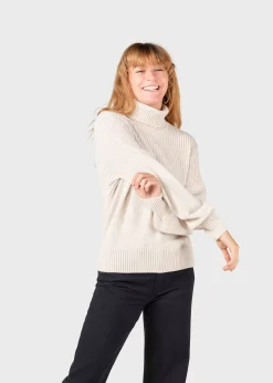 Klitmoller Collective Strick-Svale knit - Pastel sand Navy