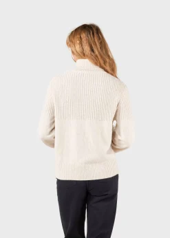 Klitmoller Collective Strick-Svale knit - Pastel sand Navy