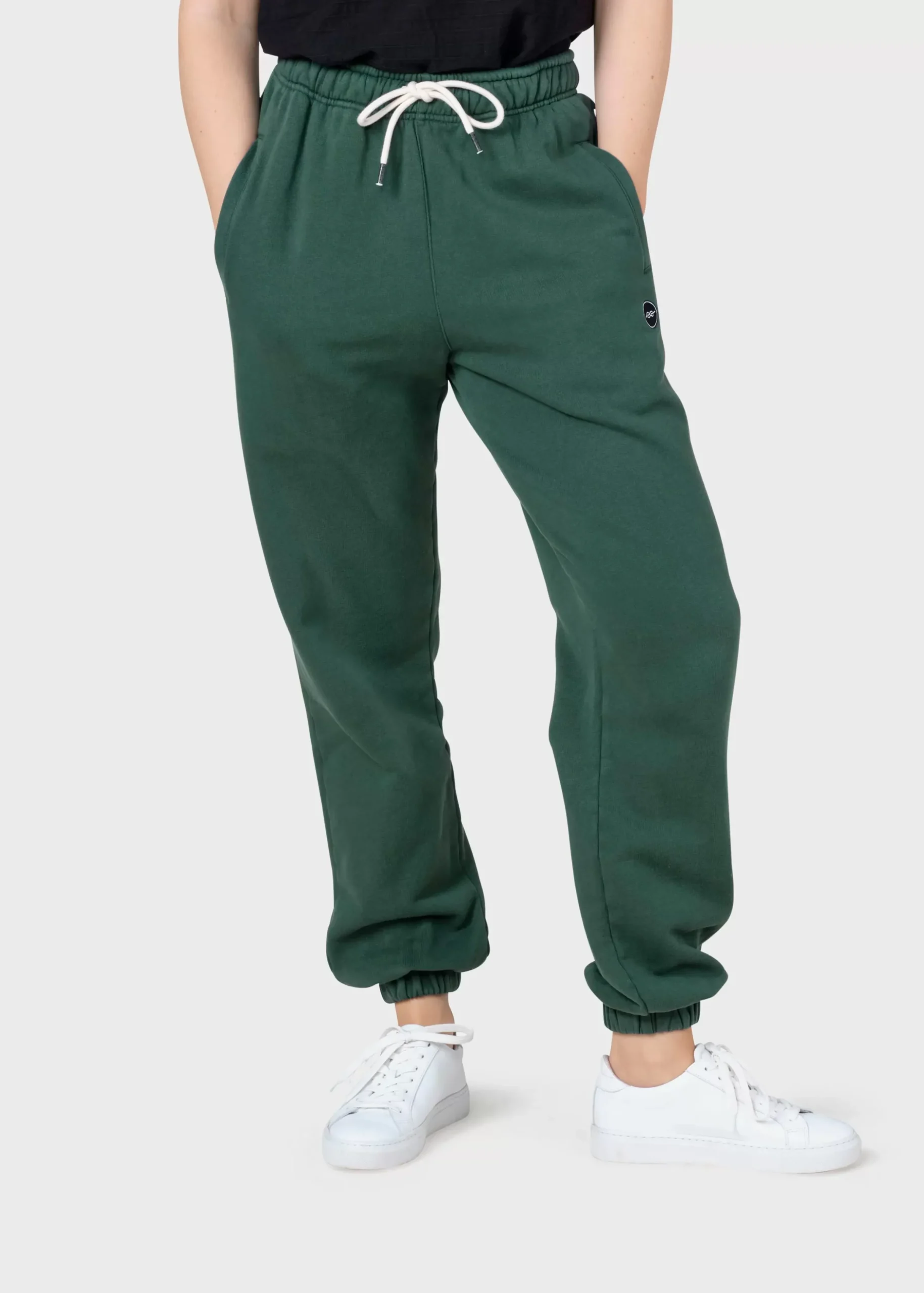 Klitmoller Collective Sweatpants-Sweat pants - Moss Green Navy