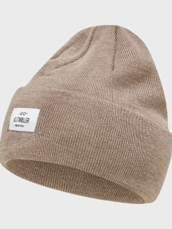 Klitmoller Collective Accessories-Tall beanie - Sand MossGreen