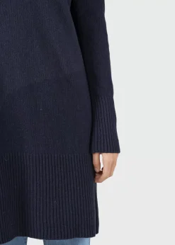 Klitmoller Collective Strick-Thea Knit dress - Navy Pastelgrey