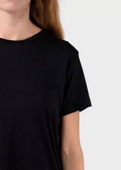 Klitmoller Collective T-shirts-Thelma tee - Black MossGreen