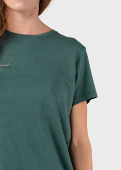 Klitmoller Collective T-shirts-Thelma tee - Moss Green MossGreen