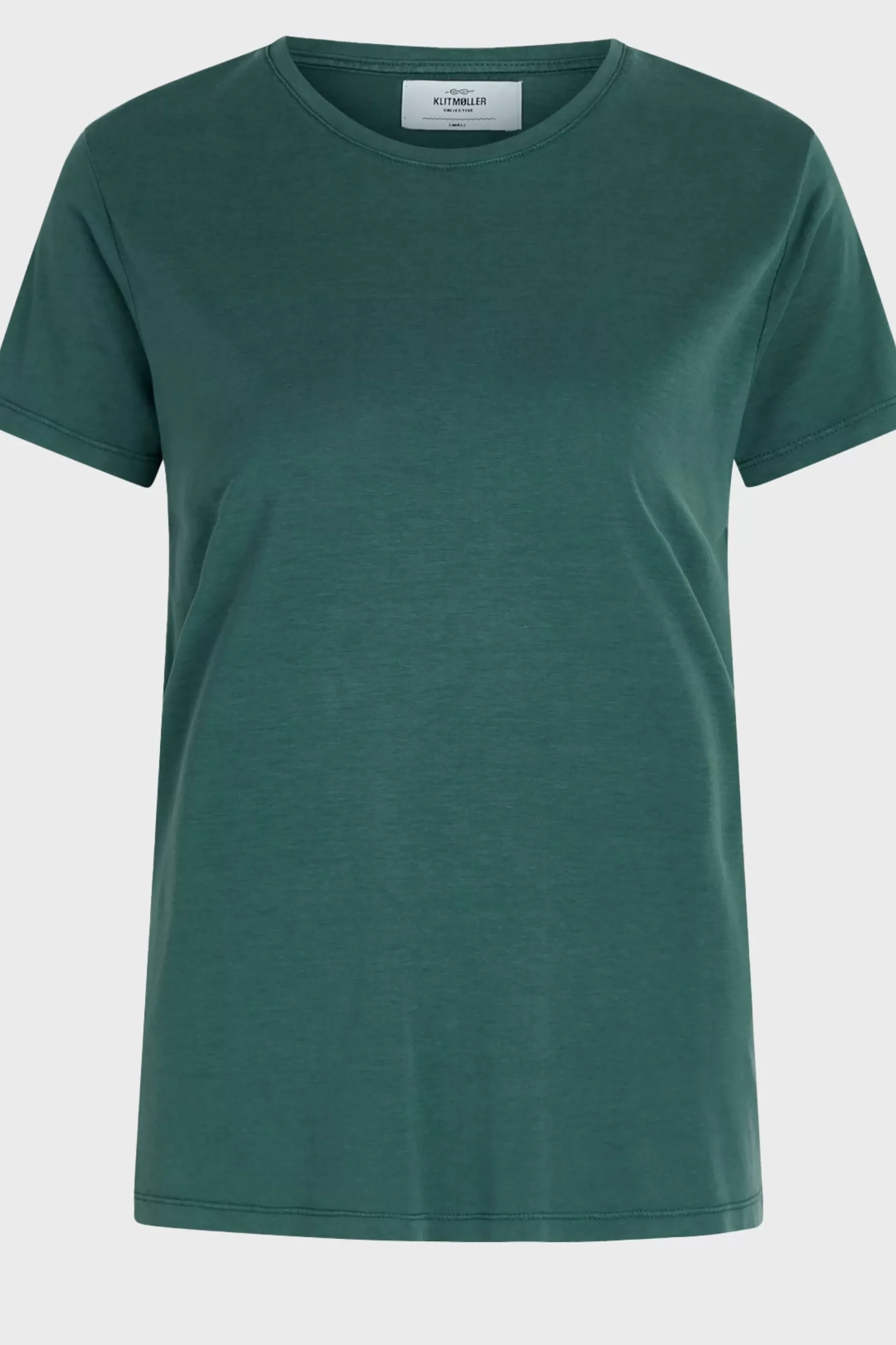 Klitmoller Collective T-shirts-Thelma tee - Moss Green MossGreen